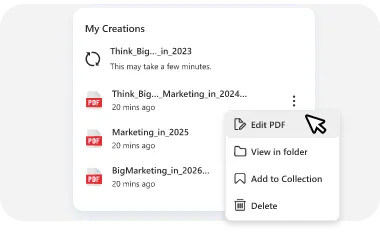 Get the Final Report